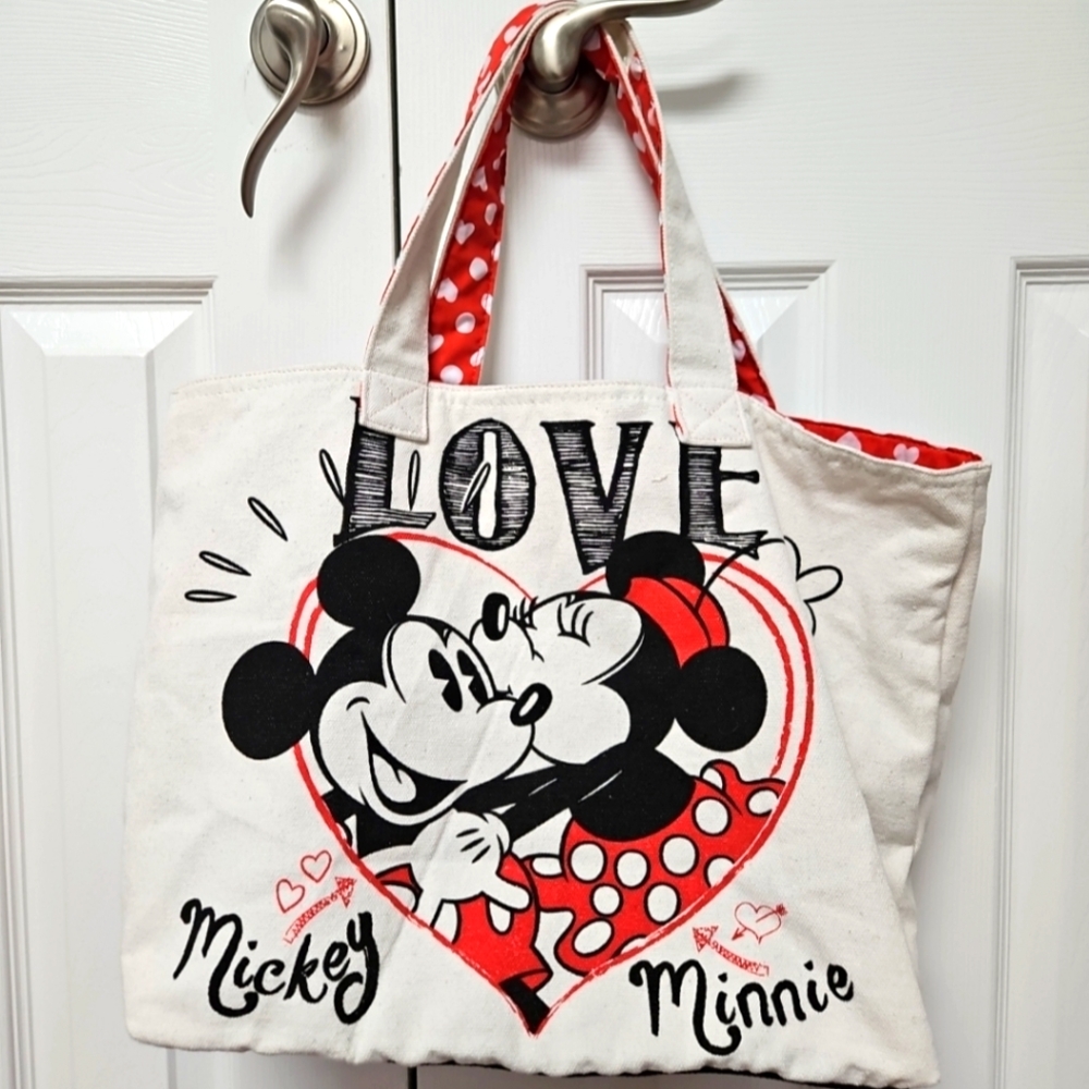 Disney Love Tote Mickey And Minnie